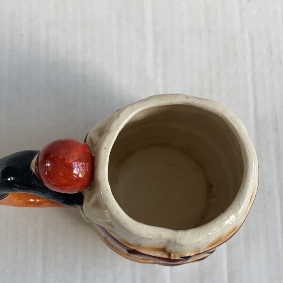 Vintage Japan Takiya barrel mug bull man handle coffee cup mug - Picture 6 of 12